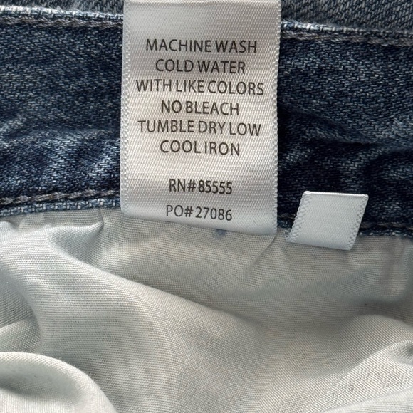 Pistola Stevie High Rise Flare Jeans Women’s Size 26 Medium Wash Raw Hem - Picture 8 of 10